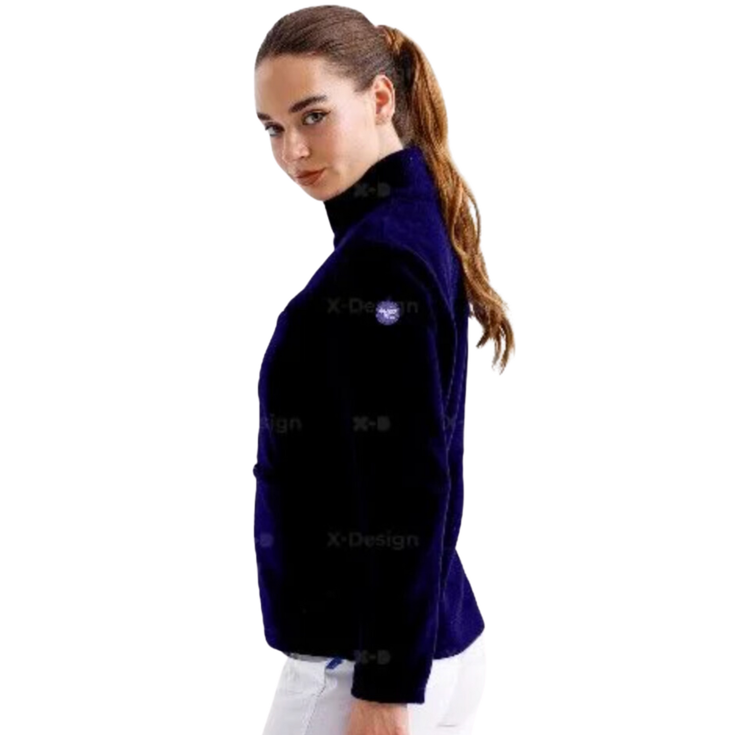 Jackie Fleece Scrub Jacket – Cozy, Professional, and Functional